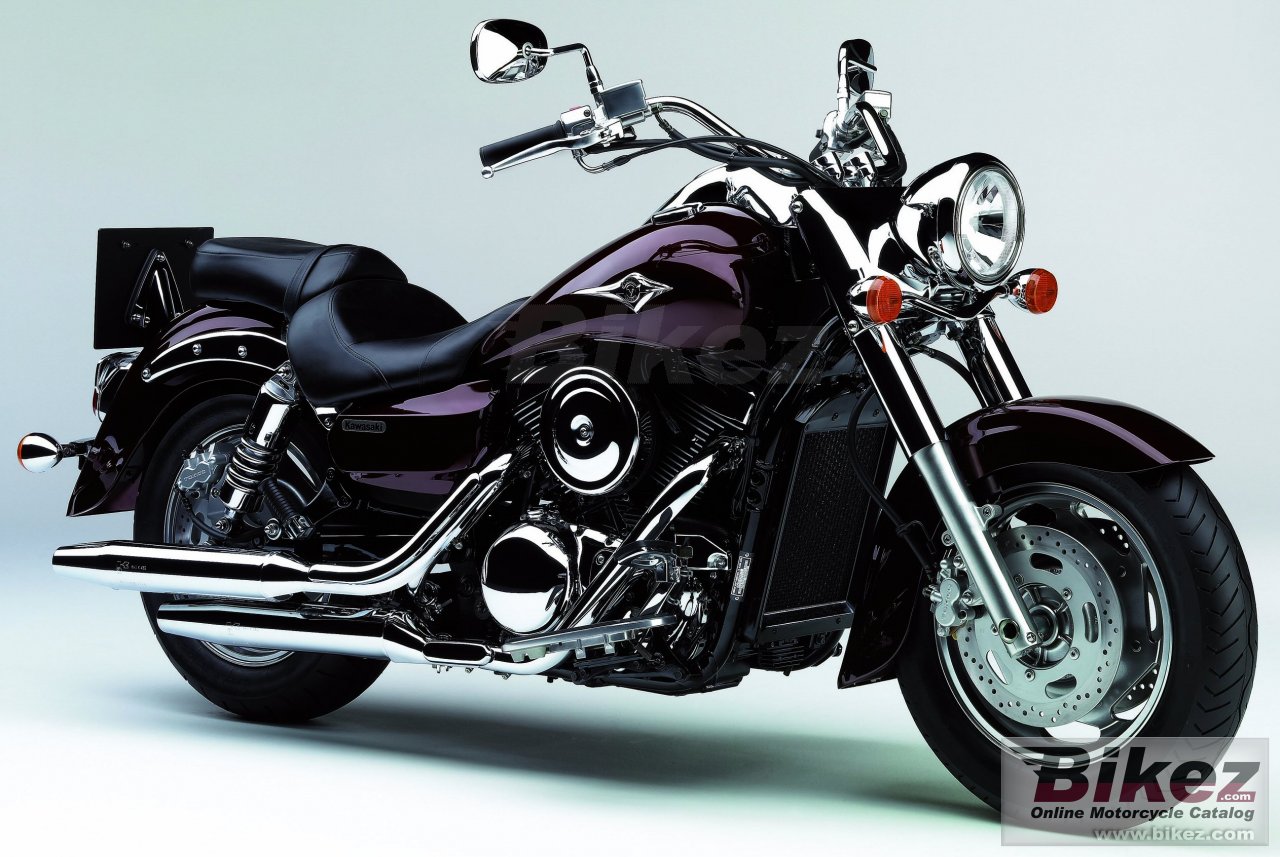 Big Kawasaki vulcan 1600 classic picture and wallpaper from Bikez.com
